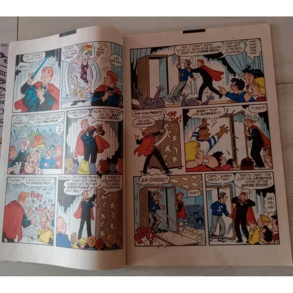 Archie #516 Vintage January 2002 "It Must Be Magic" VGUC Children's Book - Picture 3 of 5